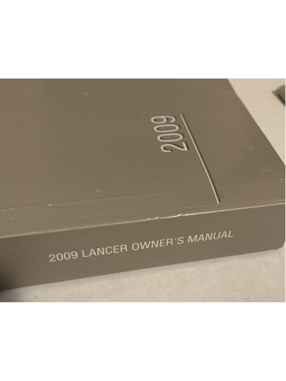 2009 Mitsubishi Lancer (Sedan / 2.0L / AT) Owners Manual - Hardly Used - Picture 5 of 12